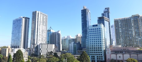 Chatswood local suburb skyline