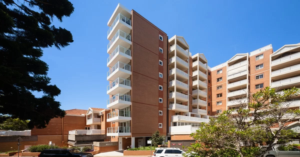 The Dougherty Apartments building exterior in Chatswood